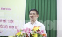 Phó Thủ tướng Hồ Đức Phớc tiếp xúc cử tri tại Bình Định