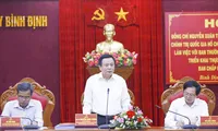 Đoàn công tác Trung ương làm việc với lãnh đạo tỉnh Bình Định và Gia Lai