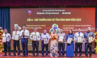 Phóng viên Báo Tiền Phong đạt giải A Giải thưởng báo chí Bình Định 2025