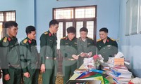 Ban Thanh niên Quân đội kiểm tra công tác giáo dục pháp luật cho đoàn viên thanh niên