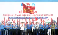 Thành Đoàn Đà Nẵng tổ chức Lễ ra quân Chiến dịch Thanh niên Tình nguyện hè năm 2020 với chủ đề “Thanh niên Đà Nẵng sáng tạo, tình nguyện vì cộng đồng”. Ảnh: Giang Thanh