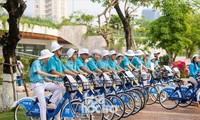 Teen Đà Nẵng trải nghiệm đạp xe công cộng ngắm phố phường, học giao thông xanh