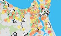 Nhìn Bản đồ COVID-19 thành phố chi chít dấu cảnh báo, người dân Đà Nẵng không khỏi xót xa
