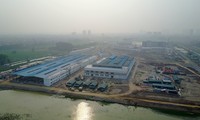 Trên công trường ga đường sắt Cát Linh - Hà Đông