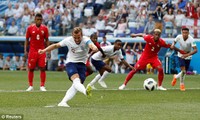 Harry Kane lập hat-trick vào lưới Panama.