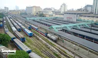 Chỉ riêng quỹ đất của các đơn vị ngành đường sắt theo Đồ án đã trên 20ha. Ảnh MT