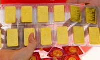 Giá vàng vọt tăng mạnh ngày cuối tuần