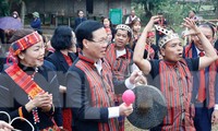 Chủ tịch nước Võ Văn Thưởng dự Ngày hội Sắc xuân trên mọi miền Tổ quốc