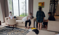 Nhóm &apos;dân chơi&apos; từ Quảng Bình vào Đà Nẵng thuê villa cao cấp để bay lắc