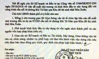 Giả văn bản của Chủ tịch Đà Nẵng để thổi giá đất