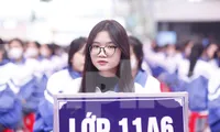 Chương trình tình nguyện mùa Đông của Hội LHTN tỉnh Bắc Giang thu hút nhiều đoàn viên, học sinh tham gia. Ảnh: Nguyễn Thắng.