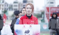 Các đội tham gia giải bóng đá của Trung ương Đoàn. Ảnh: Nguyễn Thắng