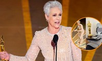 Màn ăn mừng thắng giải Oscar khiến &quot;Nữ phụ xuất sắc&quot; Jamie Lee Curtis bị trẹo chân