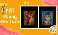 Góc &quot;Tài không đợi tuổi&quot;: Những tác phẩm hội họa của cậu bé 10 tuổi khiến dân mạng xuýt xoa