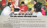 Bài tập Tết thú vị của thầy Hiệu trưởng: Tuy dài nhưng vừa sức, được Gen Z &quot;ưng cái bụng&quot;