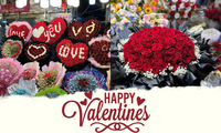 Ghé &quot;thiên đường hoa&quot; Hồ Thị Kỷ mùa Valentine: Mao lương, tulip soán ngôi hoa hồng