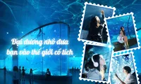 Bật mí góc &quot;sống ảo&quot; cực đẹp ở thủy cung, giới trẻ như lạc vào thế giới cổ tích