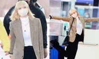 Lisa (BLACKPINK) không quên &quot;chốt đơn&quot; một món đồ trước khi lên máy bay sang Paris