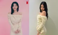 Cùng diện mẫu váy, Jennie BLACKPINK quyến rũ, &quot;cô gái thế kỷ 20&quot; Kim Yoo Jung ngọt ngào