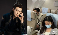 Fangirl vô tình đi chung chuyến bay với Vương Hạc Đệ, được chồng hỗ trợ &quot;đu idol&quot; thành công