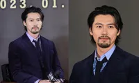 Hyun Bin nhận không ra khi để râu, tóc dài chải chuốt trong họp báo phim &quot;The Point Men&quot;