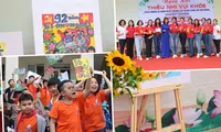 Cô trò trường Tiểu học Cát Linh nỗ lực hết mình trong Ngày hội thiếu nhi vui khỏe