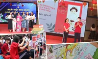 Ngày hội đọc sách trường THCS Bế Văn Đàn: Tween mách sách hay, vẽ truyện tranh cực xịn