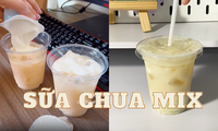 Sữa chua mix - đồ uống lạ miệng nhưng không dành cho hội &quot;bụng yếu&quot;