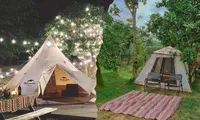 Hà Nội: &quot;Đưa nhau đi trốn&quot; cuối tuần tại 3 quán cà phê kết hợp camping giá &quot;hạt dẻ&quot; 