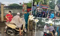 Hà Nội: Thời tiết mát mẻ, sĩ tử tinh thần thoải mái sẵn sàng thi tốt nghiệp
