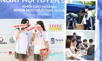 Ngày hội tuyển sinh khối các ngành Khoa học và Công nghệ: Teen đi đến đâu &quot;wow&quot; đến đó