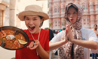 Nữ YouTuber hot nhất lúc này với vlog du lịch Ấn Độ 