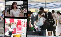 SVĐ Mỹ Đình trước &quot;giờ G&quot; concert có G-Dragon, CL: Loạt booth của fan sẵn sàng