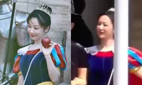 Bật ngửa khi xem ảnh &quot;công chúa Bạch Tuyết&quot; Dương Tử chưa chỉnh sửa, không nhận ra luôn!