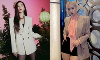 &quot;Đại sứ Saint Laurent&quot; Rosé có nổi bật hơn Irene Red Velvet khi diện cùng mẫu áo blazer?
