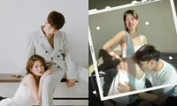 Khán giả ngỡ ngàng bật ngửa khi một cặp đôi V-biz khoe bụng bầu lớn sau 4 tháng hẹn hò