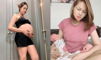 Á hậu Diễm Châu hé lộ sự thật &apos;sốc bật ngửa&apos; về người cha bí mật của hai con gái mới sinh