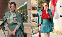 Hiếm hoi lắm mới thấy Phương Oanh đụng hàng Hồng Diễm, mỹ nhân nào của phim VTV ghi điểm?