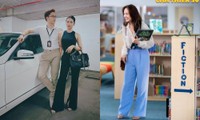 Cùng diện đồ công sở cực bắt mắt nhưng Minh Hằng vẫn chịu thua Huyền Lizzie ở điểm này