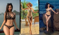 Mỹ nhân phim VTV &apos;đại chiến&apos; bikini &apos;nóng bỏng&apos;: Nàng nào cũng có vóc dáng vạn người mê