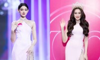 Phát hiện bất ngờ về đầm dạ hội của người đẹp Bé Quyên: Đụng hàng để &quot;xin vía&quot; vương miện?