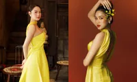 Minh Hằng cực có duyên &quot;đụng hàng&quot; Hoa hậu Đỗ Thị Hà: Chênh lệch chiều cao thì đã sao?