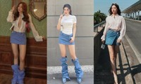 Lương Thùy Linh, Thùy Tiên và Phương Nhi &quot;đại chiến chân dài&quot; với váy siêu ngắn