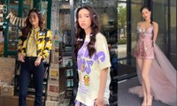 Ngắm Đỗ Thị Hà, Lương Thùy Linh, Thùy Tiên đọ sắc qua ống kính &quot;team qua đường&quot;
