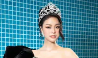 Trong khi Minh Kiên bận rộn lịch trình, Á hậu Đào Thị Hiền vì sao lại ít xuất hiện?