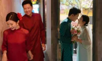Ngọt lịm bộ ảnh cưới đậm chất Hà Nội của Ngọc Huyền (Thương Ngày Nắng Về)