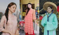 Áo dài suông, tông màu kẹo ngọt mới là &quot;chân ái&quot; của các nàng hậu Việt dịp Tết này