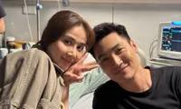 Mạnh Trường, Huyền Lizzie rủ nhau hé lộ kết thúc phim &quot;Chúng Ta Của 8 Năm Sau&quot;?