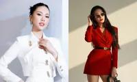 Sự cố thảm đỏ của các Hoa hậu: Kim Duyên gặp vật thể lạ, Bùi Quỳnh Hoa bị ngó lơ