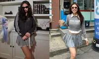 Jennie BLACKPINK và Hoa hậu Tiểu Vy suýt &quot;đụng hàng&quot; mẫu chân váy cực xinh